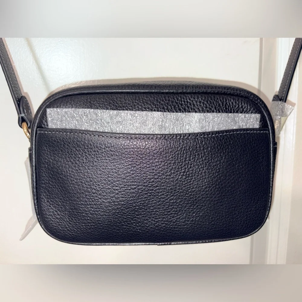 NWT Coach Mini Jamie Camera Bag in Black Pebble Leather - Picture 9 of 16